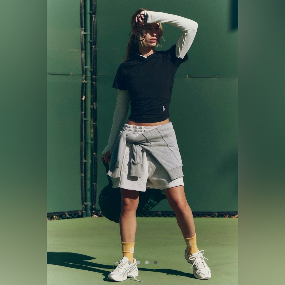 Free People Movement Night Rider Layer in Black Combo - Picture 4 of 11